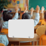 Maxbell Desktop Partition Shield Protective Screen for Call Center Countertop Tables 40x60cm