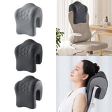 Maxbell Headrest for Office Chair Comfort Napping Pillow for Dorm Birthday Gift Home Medium Gray