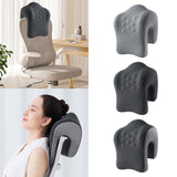 Maxbell Headrest for Office Chair Comfort Napping Pillow for Dorm Birthday Gift Home Medium Gray