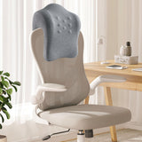 Maxbell Headrest for Office Chair Comfort Napping Pillow for Dorm Birthday Gift Home Medium Gray