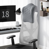 Maxbell Headrest for Office Chair Comfort Napping Pillow for Dorm Birthday Gift Home Medium Gray