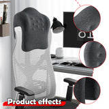 Maxbell Headrest for Office Chair Comfort Napping Pillow for Dorm Birthday Gift Home Deep Gray