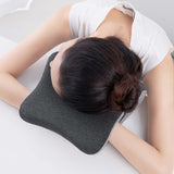 Maxbell Headrest for Office Chair Comfort Napping Pillow for Dorm Birthday Gift Home Deep and Medium Gray