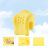 Maxbell Headrest for Office Chair Comfort Napping Pillow for Dorm Birthday Gift Home Deep and Medium Gray