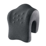 Maxbell Headrest for Office Chair Comfort Napping Pillow for Dorm Birthday Gift Home Deep and Medium Gray