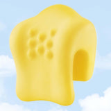 Maxbell Headrest for Office Chair Comfort Napping Pillow for Dorm Birthday Gift Home Deep and Medium Gray