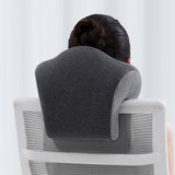 Maxbell Headrest for Office Chair Comfort Napping Pillow for Dorm Birthday Gift Home Deep and Medium Gray