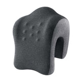 Maxbell Headrest for Office Chair Comfort Napping Pillow for Dorm Birthday Gift Home Deep and Medium Gray