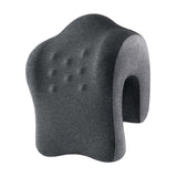 Maxbell Headrest for Office Chair Comfort Napping Pillow for Dorm Birthday Gift Home Deep and Medium Gray