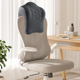 Maxbell Headrest for Office Chair Comfort Napping Pillow for Dorm Birthday Gift Home Deep and Medium Gray