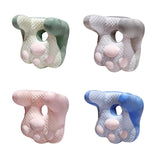 Maxbell Neck Support Pillow for Office Chair Cushion for Lunch Break Travel Airplane Green