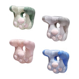 Maxbell Neck Support Pillow for Office Chair Cushion for Lunch Break Travel Airplane Green