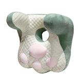 Maxbell Neck Support Pillow for Office Chair Cushion for Lunch Break Travel Airplane Green