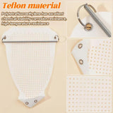 Maxbell Iron Shoe Cover Heat Resistant Iron Plate Cover Electric Iron Assistant Tool 0.2mm Thickness