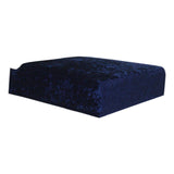 Maxbell Dining Chair Seat Cover High Back Chair Seat Cover for Home Party Restaurant Navy