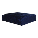 Maxbell Dining Chair Seat Cover High Back Chair Seat Cover for Home Party Restaurant Navy