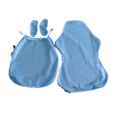 Maxbell Gaming Chair Covers Elastic Game Chair Slipcovers Simple Chair Protect Cover Blue