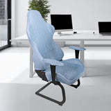 Maxbell Gaming Chair Covers Elastic Game Chair Slipcovers Simple Chair Protect Cover Blue