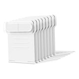 Maxbell 8Pcs Bed Sheet Holder Clips Simple Keep in Place for Apartment Hotel Bedroom 11.4cmx11.8cmx12cm