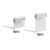 Maxbell 8Pcs Bed Sheet Holder Clips Simple Keep in Place for Apartment Hotel Bedroom 11.4cmx11.8cmx12cm