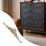 Maxbell Wood Applique DIY Carved Wooden Unpainted Frame for Furniture Cabinet Mantel