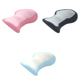 Maxbell Waist Pillow for Sleeping Lightweight Back Cushion for Sofa Traveling Office Pink