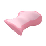 Maxbell Waist Pillow for Sleeping Lightweight Back Cushion for Sofa Traveling Office Pink