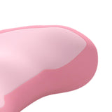 Maxbell Waist Pillow for Sleeping Lightweight Back Cushion for Sofa Traveling Office Pink