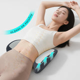 Maxbell Waist Pillow for Sleeping Lightweight Back Cushion for Sofa Traveling Office Gray