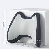 Maxbell Waist Pillow for Sleeping Lightweight Back Cushion for Sofa Traveling Office Gray