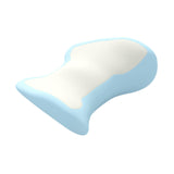 Maxbell Waist Pillow for Sleeping Lightweight Back Cushion for Sofa Traveling Office Blue