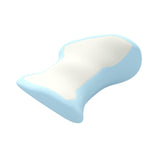 Maxbell Waist Pillow for Sleeping Lightweight Back Cushion for Sofa Traveling Office Blue