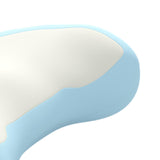 Maxbell Waist Pillow for Sleeping Lightweight Back Cushion for Sofa Traveling Office Blue