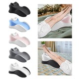 Maxbell Wedge Prone Pillow Memory Foam Back Cushion for Apartment Office Watching TV black