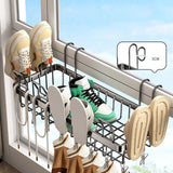 Maxbell Wall Grid Panel Hanging Wire Basket Organizer for Dormitory Kitchen Bathroom S