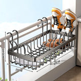 Maxbell Wall Grid Panel Hanging Wire Basket Organizer for Dormitory Kitchen Bathroom S