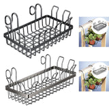 Maxbell Wall Grid Panel Hanging Wire Basket Organizer for Dormitory Kitchen Bathroom S