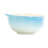 Maxbell Matcha Bowl with Spout Handcrafted Home Making Tools Tea Bowl for Tea Lovers Blue