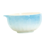 Maxbell Matcha Bowl with Spout Handcrafted Home Making Tools Tea Bowl for Tea Lovers Blue