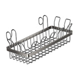 Maxbell Wall Grid Panel Hanging Wire Basket Organizer for Dormitory Kitchen Bathroom L