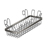 Maxbell Wall Grid Panel Hanging Wire Basket Organizer for Dormitory Kitchen Bathroom L