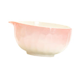 Maxbell Matcha Bowl with Spout Handcrafted Home Making Tools Tea Bowl for Tea Lovers Pink