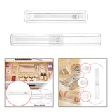 Maxbell Drawer Divider Organizer for Clothes Keep Tidy for Makeup Toiletries Dresser 32.7cmx5.9cm