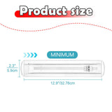 Maxbell Drawer Divider Organizer for Clothes Keep Tidy for Makeup Toiletries Dresser 32.7cmx5.9cm