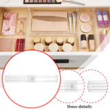 Maxbell Drawer Divider Organizer for Clothes Keep Tidy for Makeup Toiletries Dresser 54.3cmx5.9cm