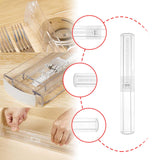 Maxbell Drawer Divider Organizer for Clothes Keep Tidy for Makeup Toiletries Dresser 54.3cmx5.9cm