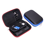 Maxbell Hard EVA Travel Case Headphone Shockproof Earbud Multifunctional Storage Bag Red