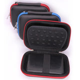 Maxbell Hard EVA Travel Case Headphone Shockproof Earbud Multifunctional Storage Bag Red