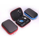 Maxbell Hard EVA Travel Case Headphone Shockproof Earbud Multifunctional Storage Bag Red