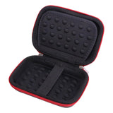 Maxbell Hard EVA Travel Case Headphone Shockproof Earbud Multifunctional Storage Bag Red